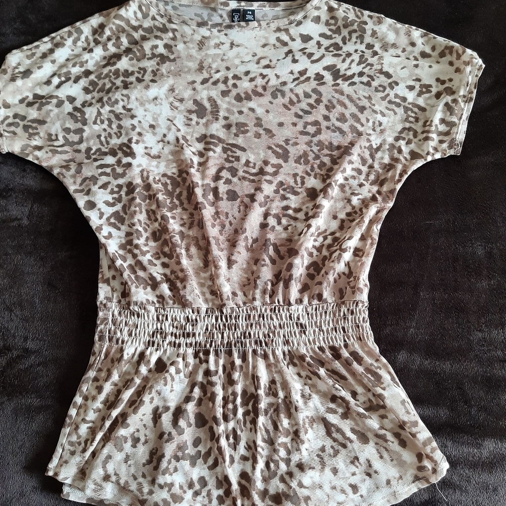 Cheetah Print Top